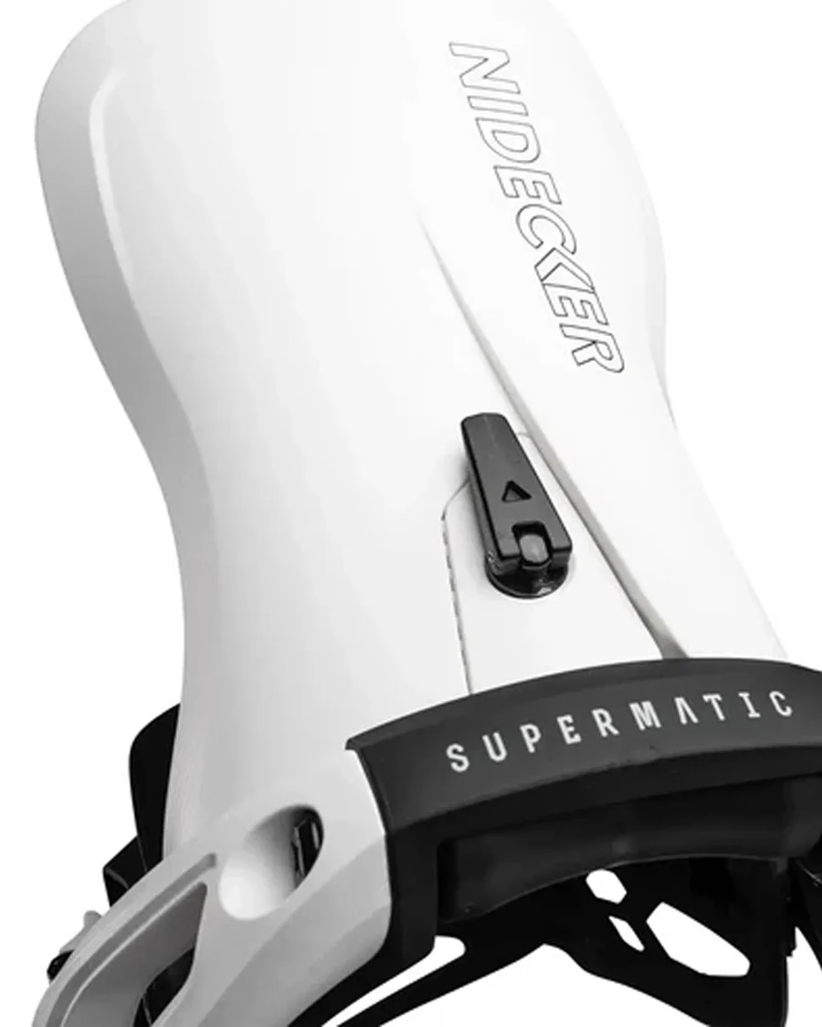 Nidecker Men's LT Supermatic® Binding White 2026 - Image 3