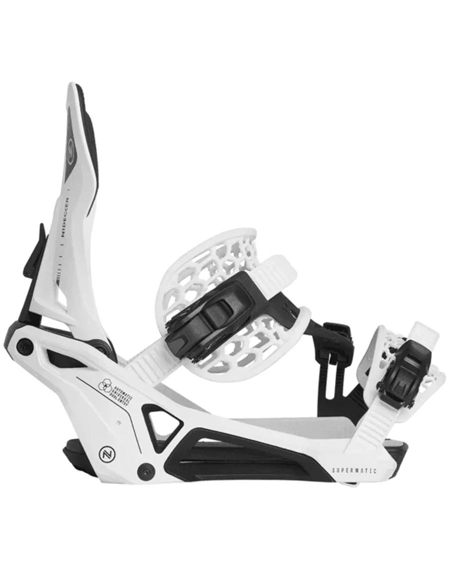 Nidecker Men's OG Supermatic Binding White 2026 - Image 4