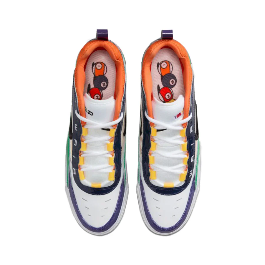 Nike Air Max Ishod Premium Shoe U Red/Black-Amarillo-Navy - Image 4
