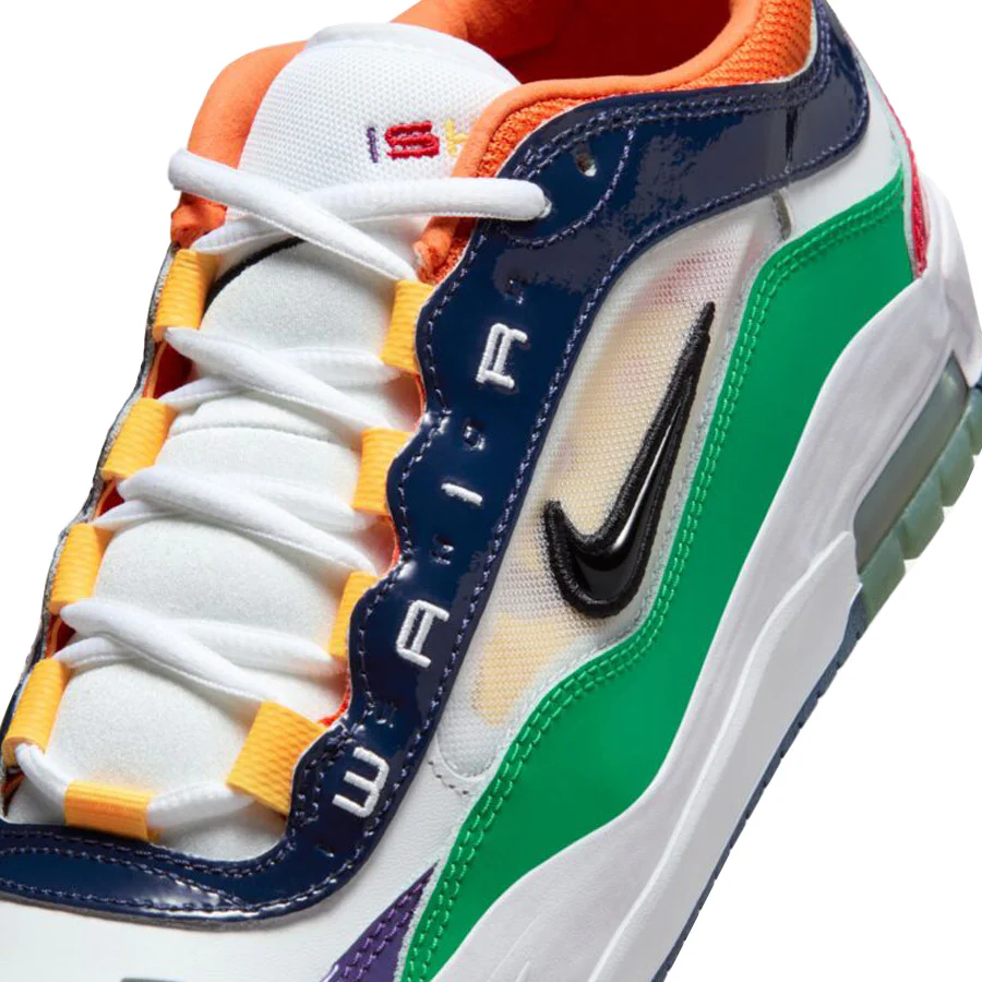 Nike Air Max Ishod Premium Shoe U Red/Black-Amarillo-Navy - Image 6