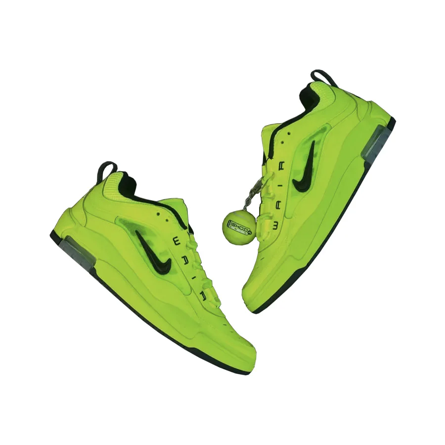 Nike Air Max Ishod Premium Shoe Volt/Black-Volt-Black - Image 5