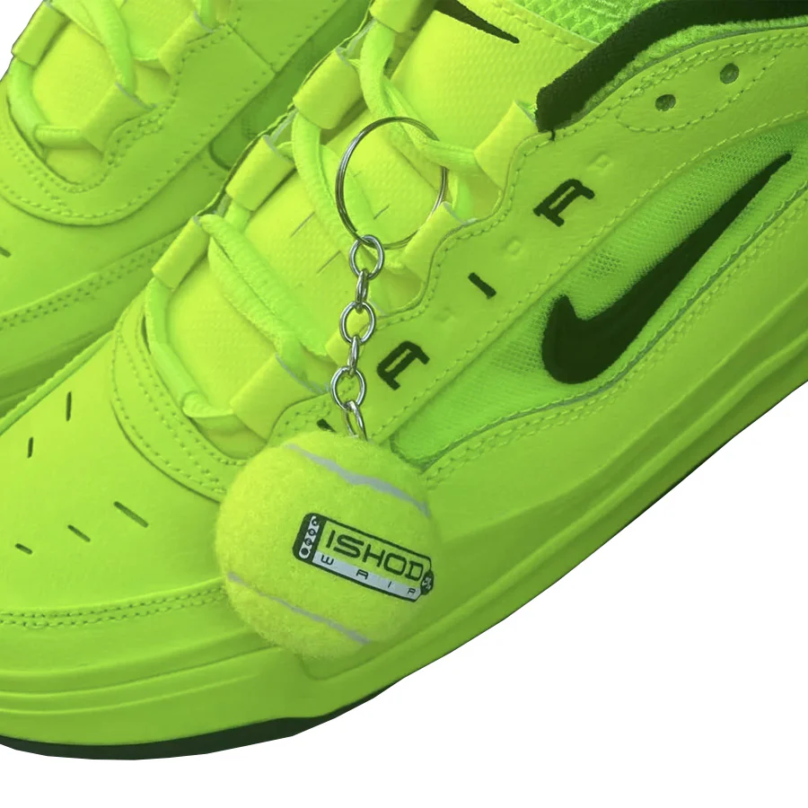 Nike Air Max Ishod Premium Shoe Volt/Black-Volt-Black - Image 6