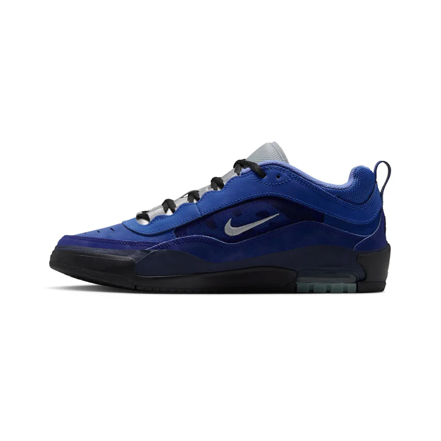 Nike Air Max Ishod Shoe Blue Void/Metallic Silver-Radiant Blue - Image 2