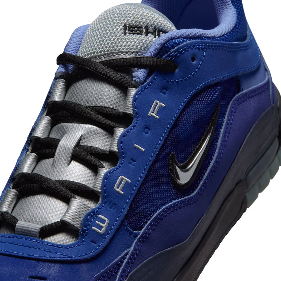 Nike Air Max Ishod Shoe Blue Void/Metallic Silver-Radiant Blue - Image 7