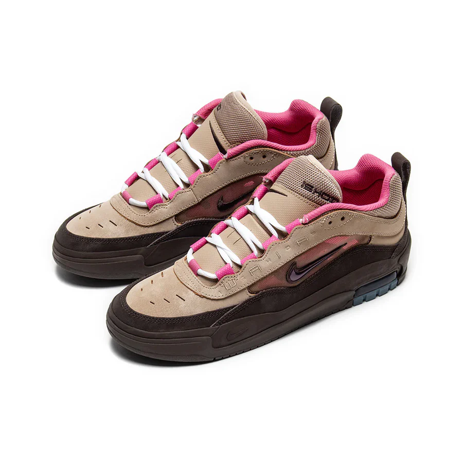 Nike Air Max Ishod Shoe Hemp/Baroque Brown-Pinksicle - Image 3