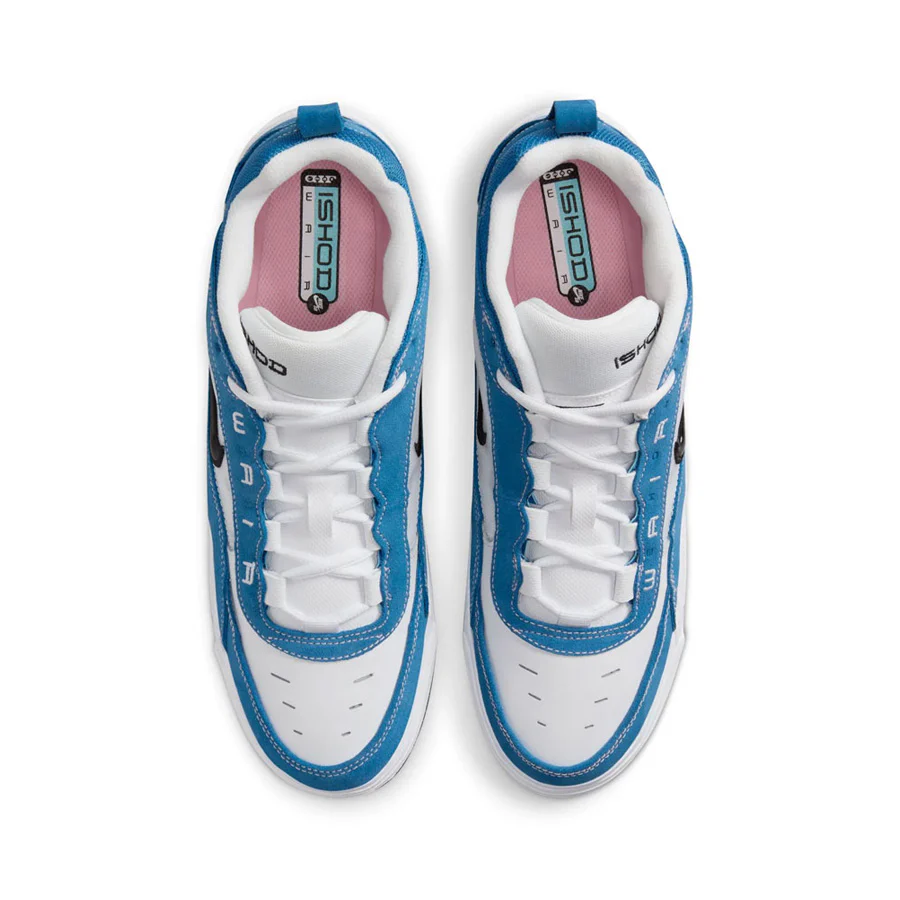 Nike Air Max Ishod - Star Blue/Black-White-Med Soft Pink - Image 4