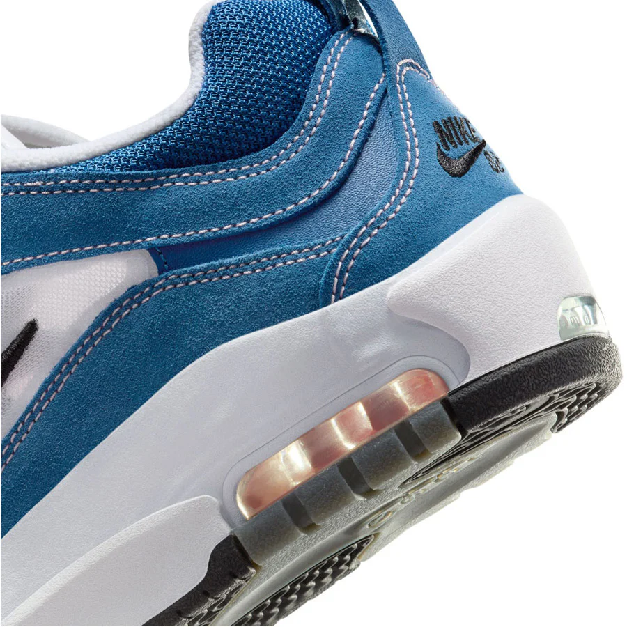 Nike Air Max Ishod - Star Blue/Black-White-Med Soft Pink - Image 7