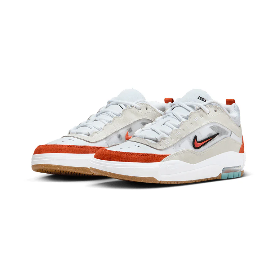 Nike Air Max Ishod - White/Orange-Summit White-Black - Image 3