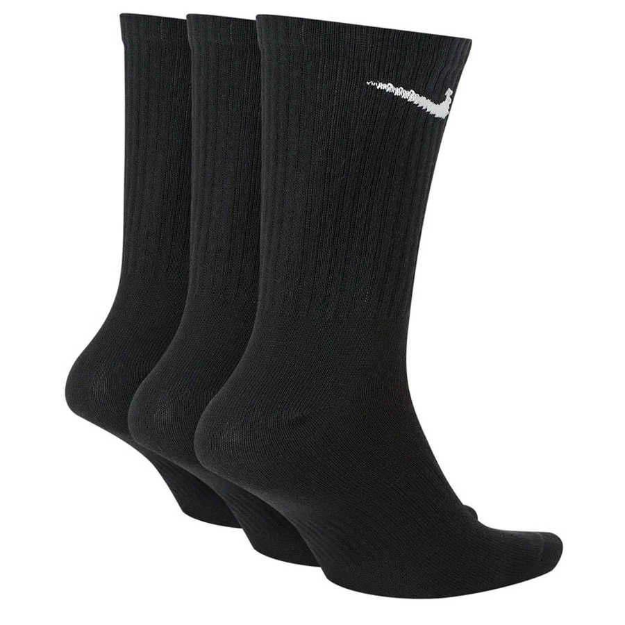 Nike Everyday Lightweight Crew Sock 3-Pack Black - Image 3