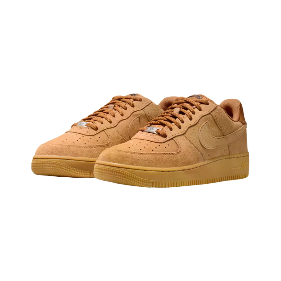 Nike SB Air Force 1 Shoe Flax/Flax-Black-Gum Light Brown - Image 3