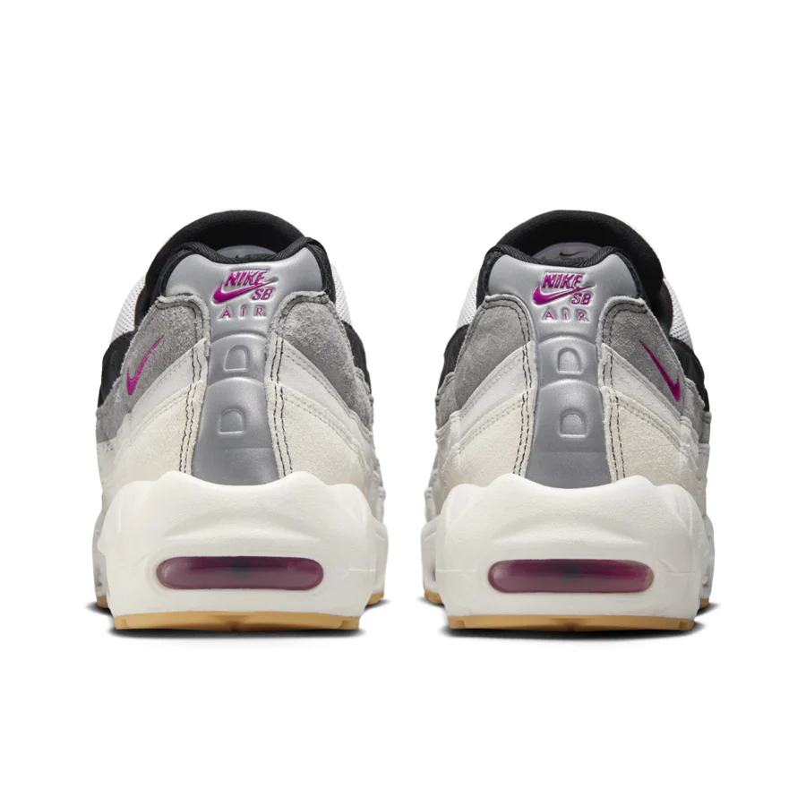 Nike SB Air Max 95 QS Summit White/Cactus Flower-Photon Dust - Image 5