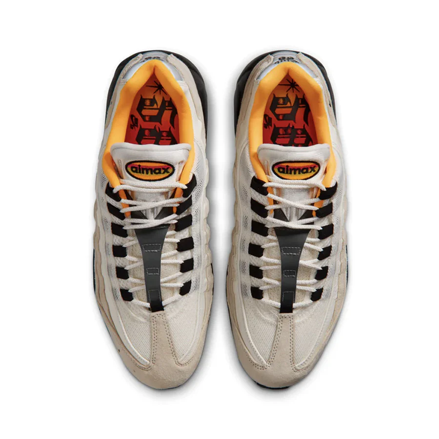 Nike Sb Air Max 95 WCP Shoe QS Sail/Black-Laser Orange - Image 4