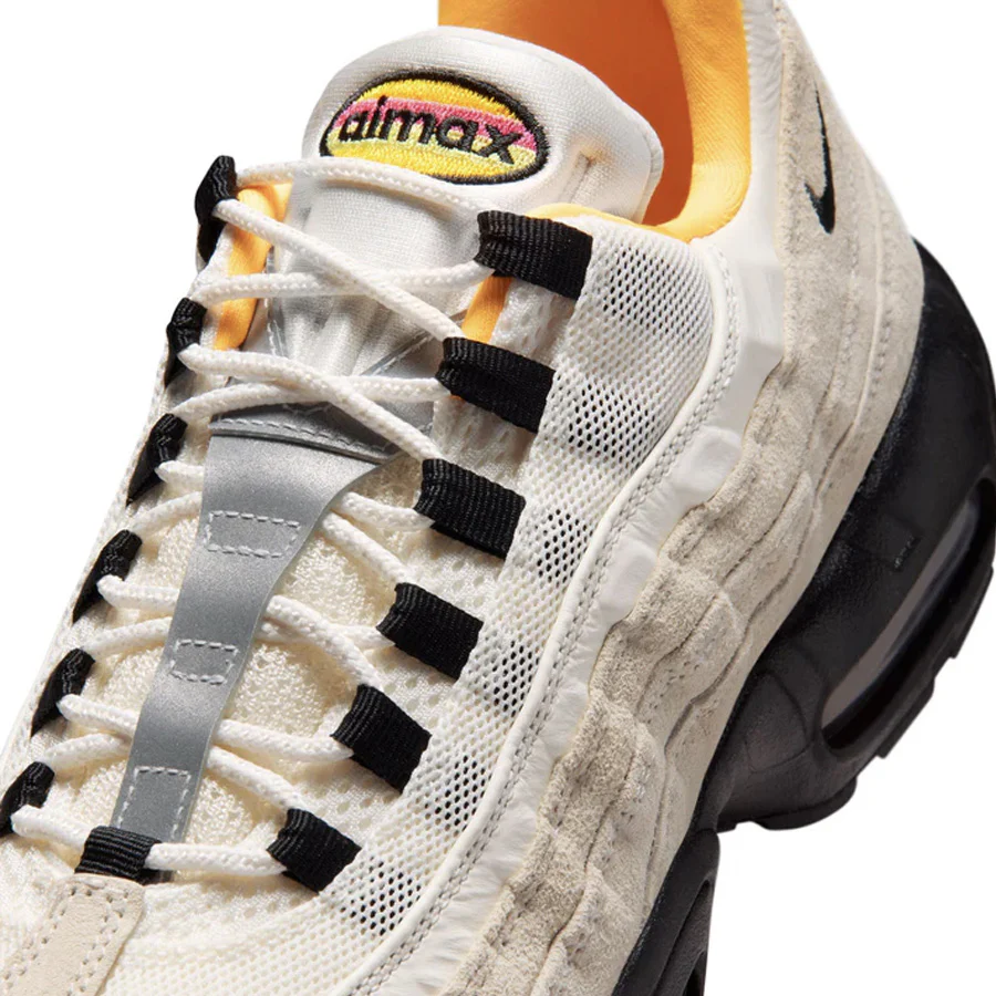 Nike Sb Air Max 95 WCP Shoe QS Sail/Black-Laser Orange - Image 7