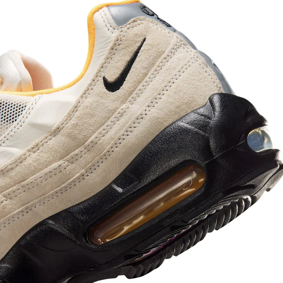 Nike Sb Air Max 95 WCP Shoe QS Sail/Black-Laser Orange - Image 8