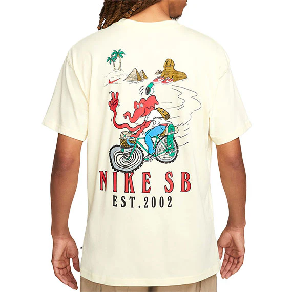 Nike SB Bike Day T-Shirt - Alabaster - Image 2