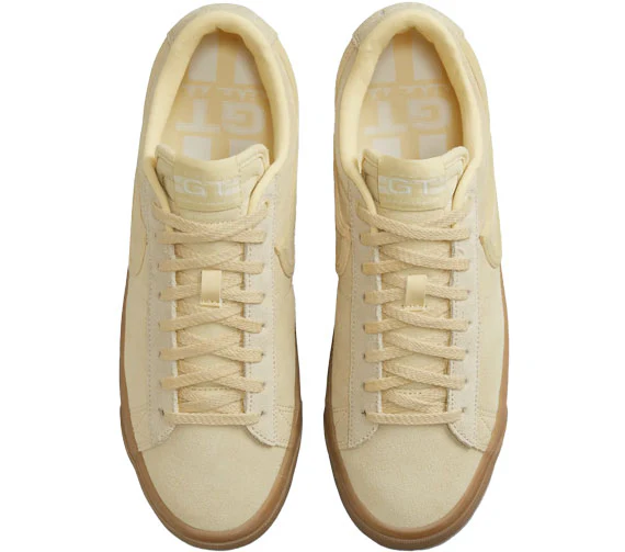 Nike SB Blazer Low Pro GT Premium - Pale Vanilla/Pale Vanilla - Image 2