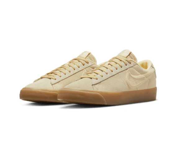 Nike SB Blazer Low Pro GT Premium - Pale Vanilla/Pale Vanilla - Image 5