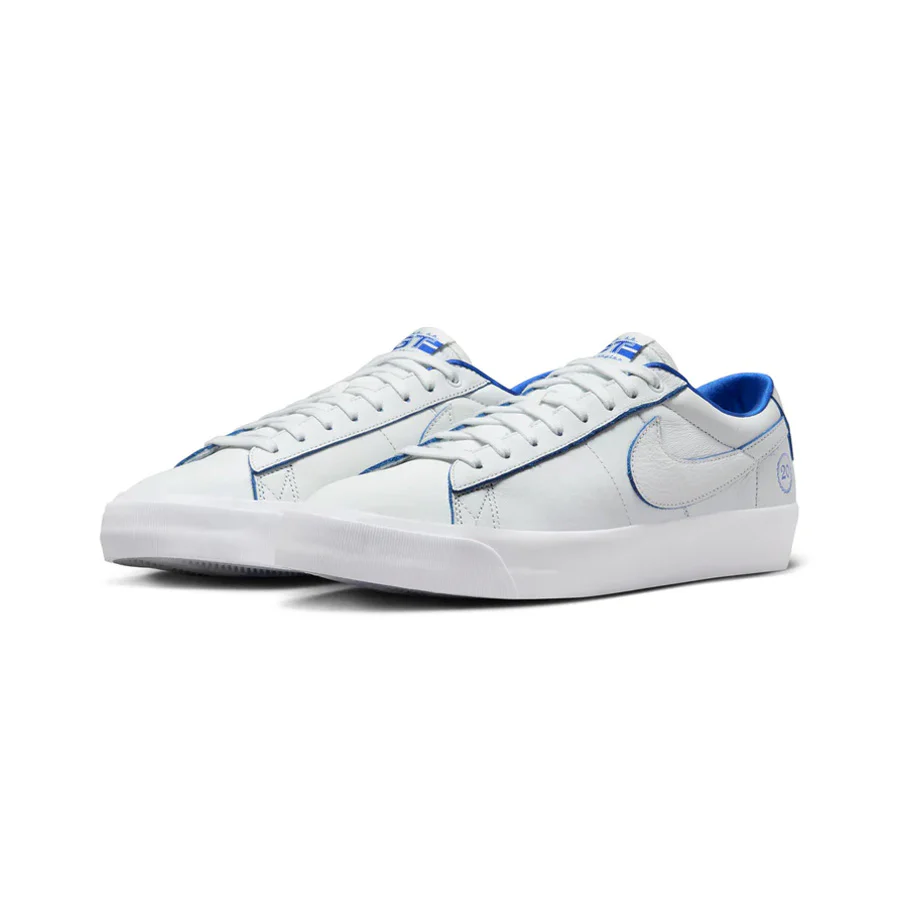 Nike SB Blazer Low Pro GT Premium - Summit White/Game Royal - Image 3