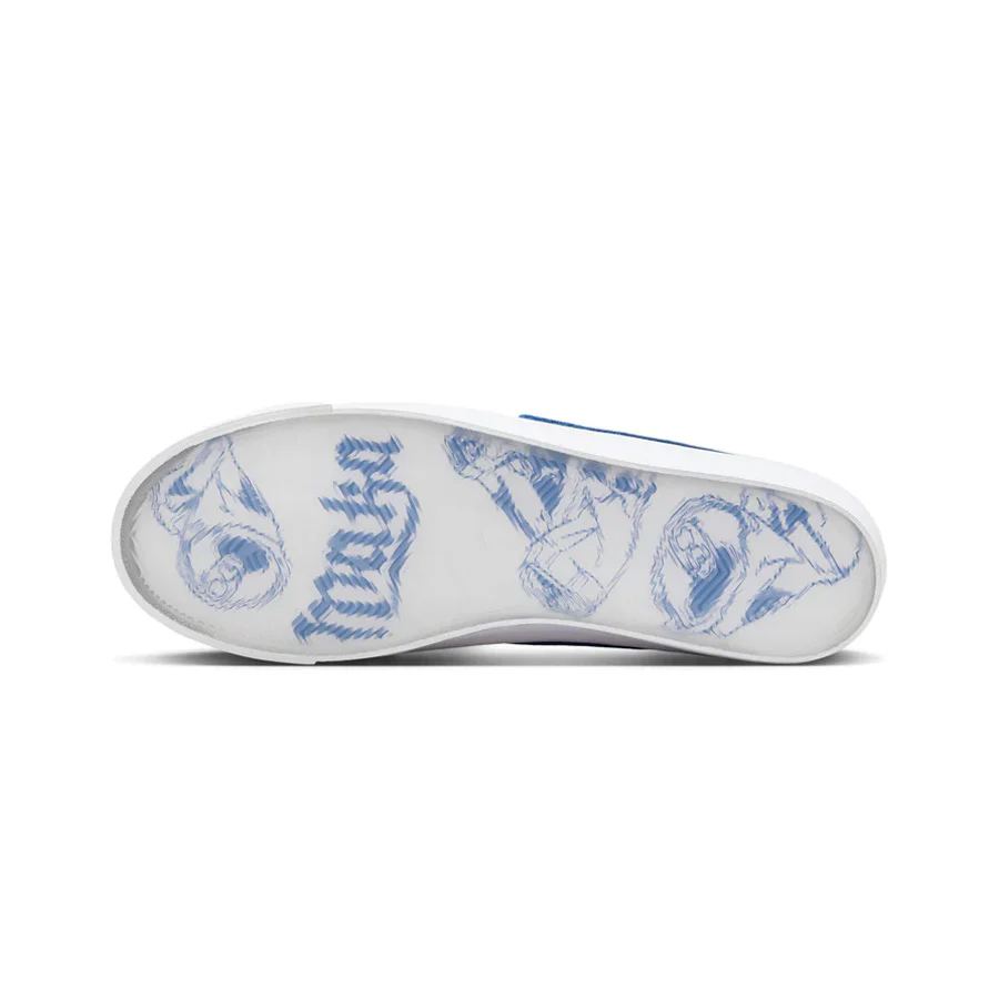 Nike SB Blazer Low Pro GT Premium - Summit White/Game Royal - Image 6