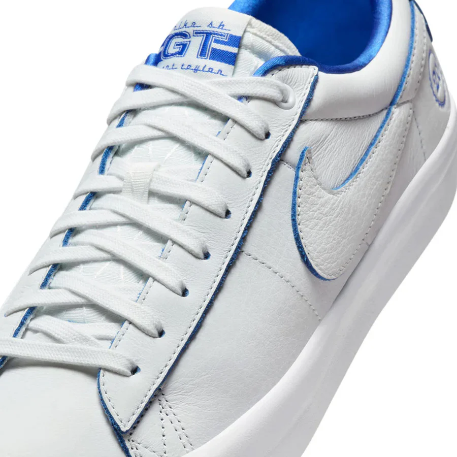 Nike SB Blazer Low Pro GT Premium - Summit White/Game Royal - Image 7