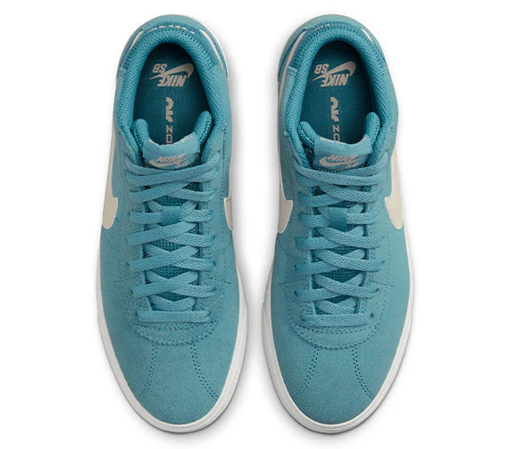 Nike SB Women's Bruin High - Noise Aqua/LT Orewood Brn-Noise Aqua - Image 3