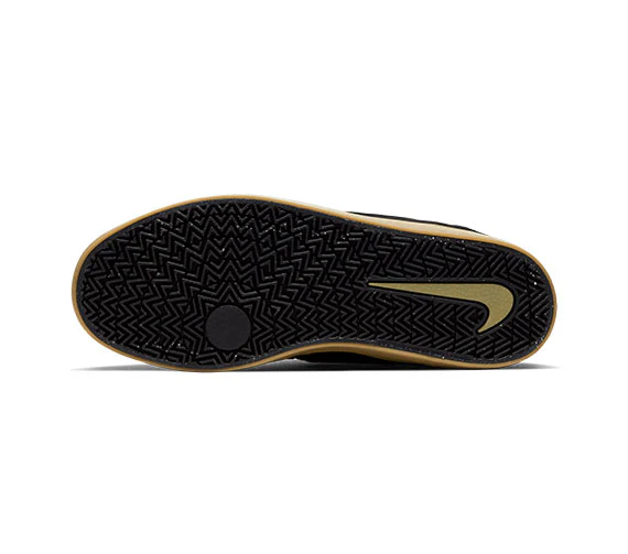 Nike SB Check Canvas - Black/Black-Gum Light Brown - Image 3