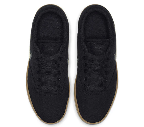 Nike SB Check Canvas - Black/Black-Gum Light Brown - Image 4