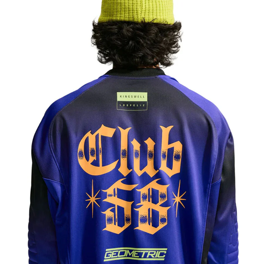 Nike Sb Club 58 Long Sleeve Skate Top Dark Concord - Image 4
