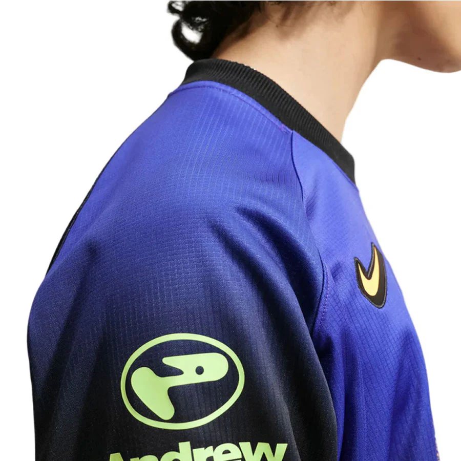 Nike Sb Club 58 Long Sleeve Skate Top Dark Concord - Image 6