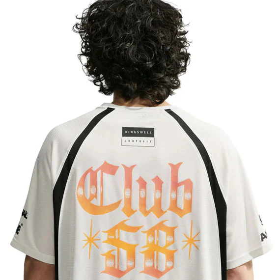 Nike Sb Club 58 Skate Jersey Sail/Black - Image 4