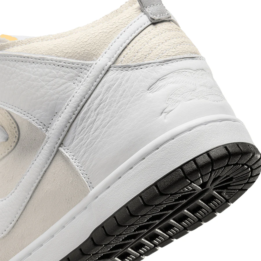 Nike SB Dunk High x Antihero - White/White-Black - Image 8