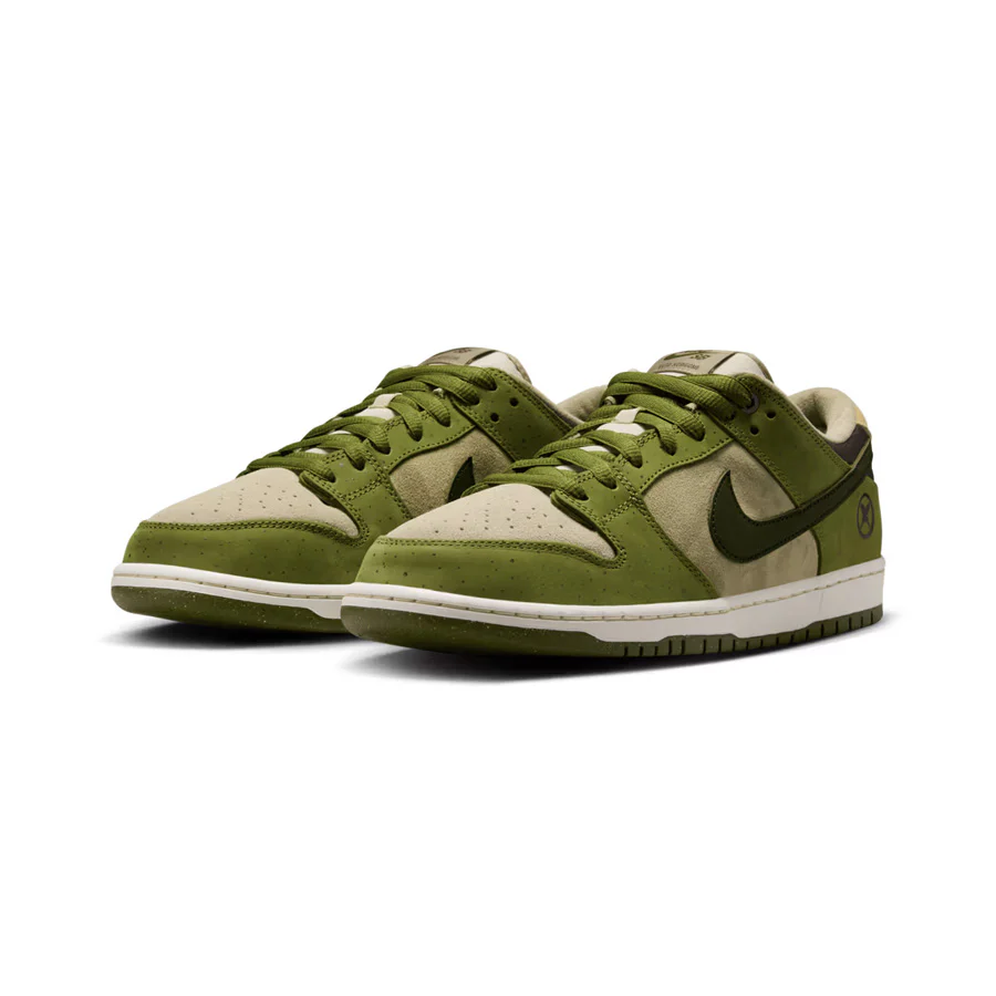 Nike SB Dunk Low Pro - Asparagus/Legion Green-Lt Khaki - Image 3