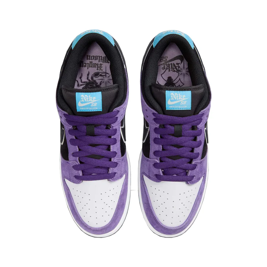 Nike SB Dunk Low Pro - Court Purple/Black-White-Lagoon Pulse - Image 4