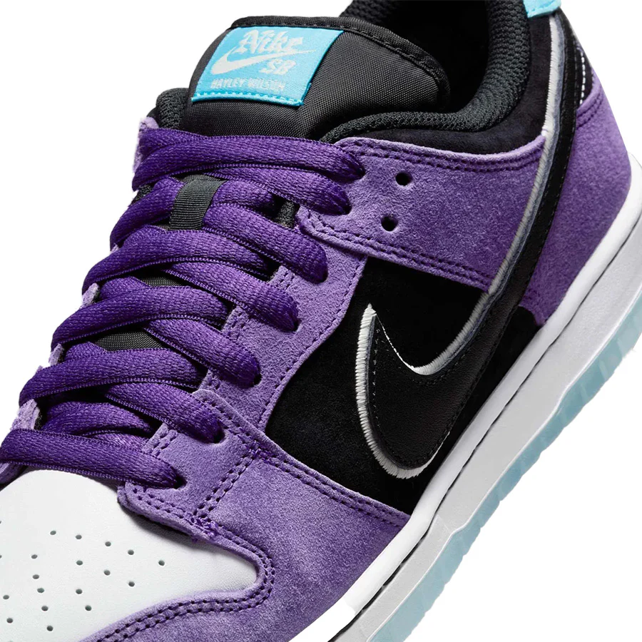Nike SB Dunk Low Pro - Court Purple/Black-White-Lagoon Pulse - Image 7