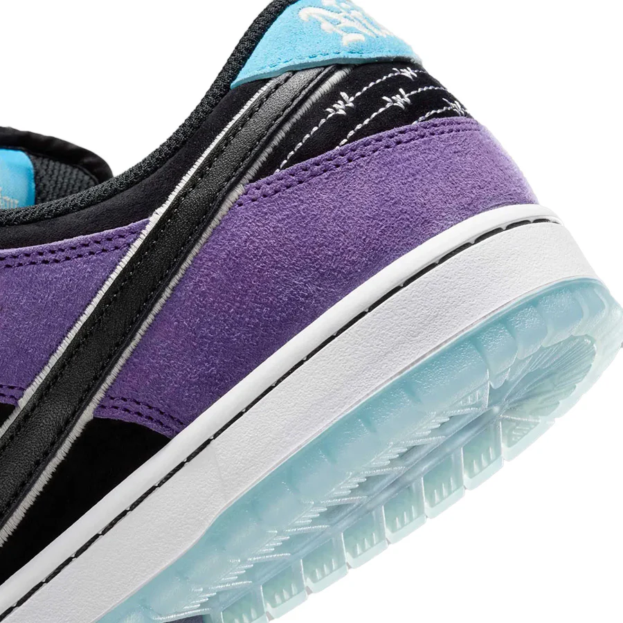 Nike SB Dunk Low Pro - Court Purple/Black-White-Lagoon Pulse - Image 8