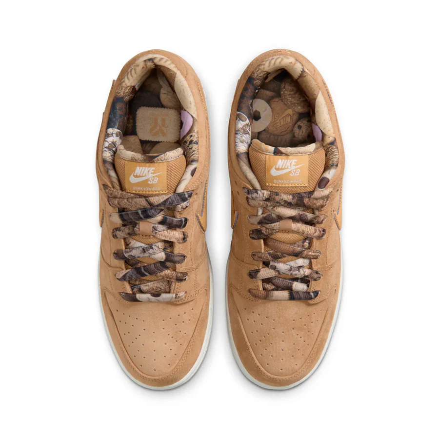 Nike SB Dunk Low Pro Flax/Honeycomb-Summit White-Sail - Image 4