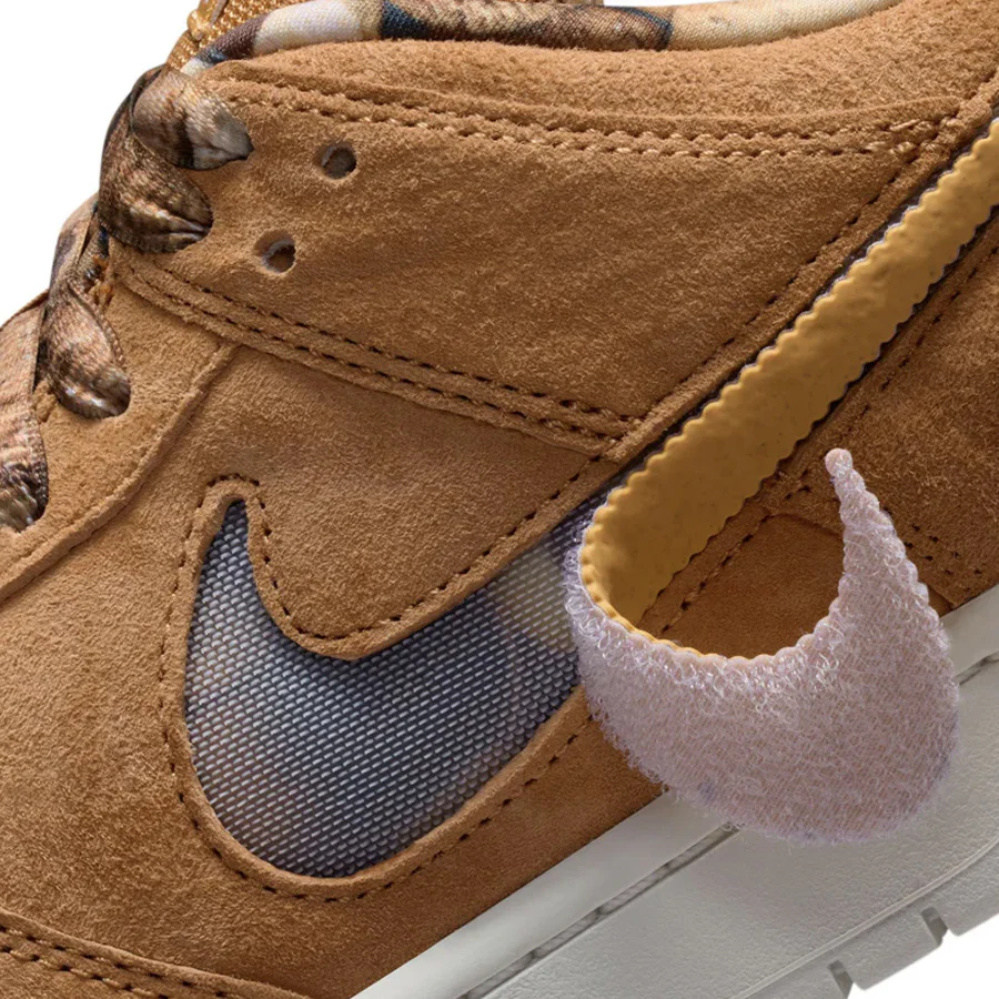 Nike SB Dunk Low Pro Flax/Honeycomb-Summit White-Sail - Image 8