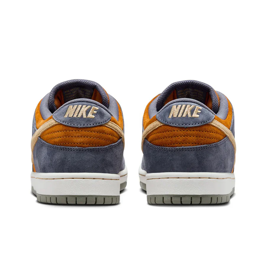 Nike SB Dunk Low Pro - Light Carbon/Sesame-Monarch-Summit White - Image 5
