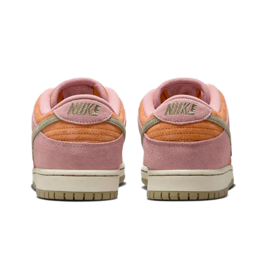 Nike SB Dunk Low Pro - Red Stardust/Neutral Olive-Monarch - Image 5