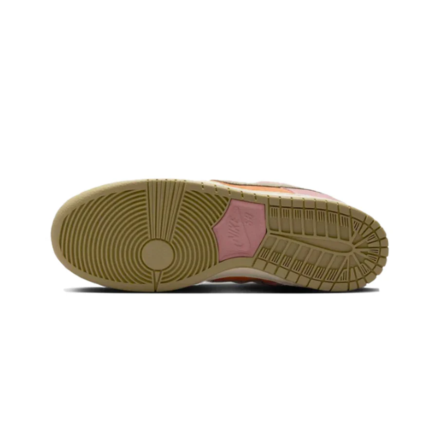 Nike SB Dunk Low Pro - Red Stardust/Neutral Olive-Monarch - Image 6