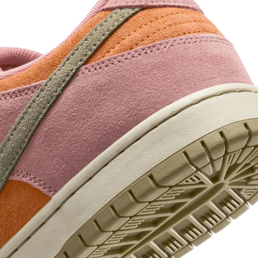 Nike SB Dunk Low Pro - Red Stardust/Neutral Olive-Monarch - Image 8