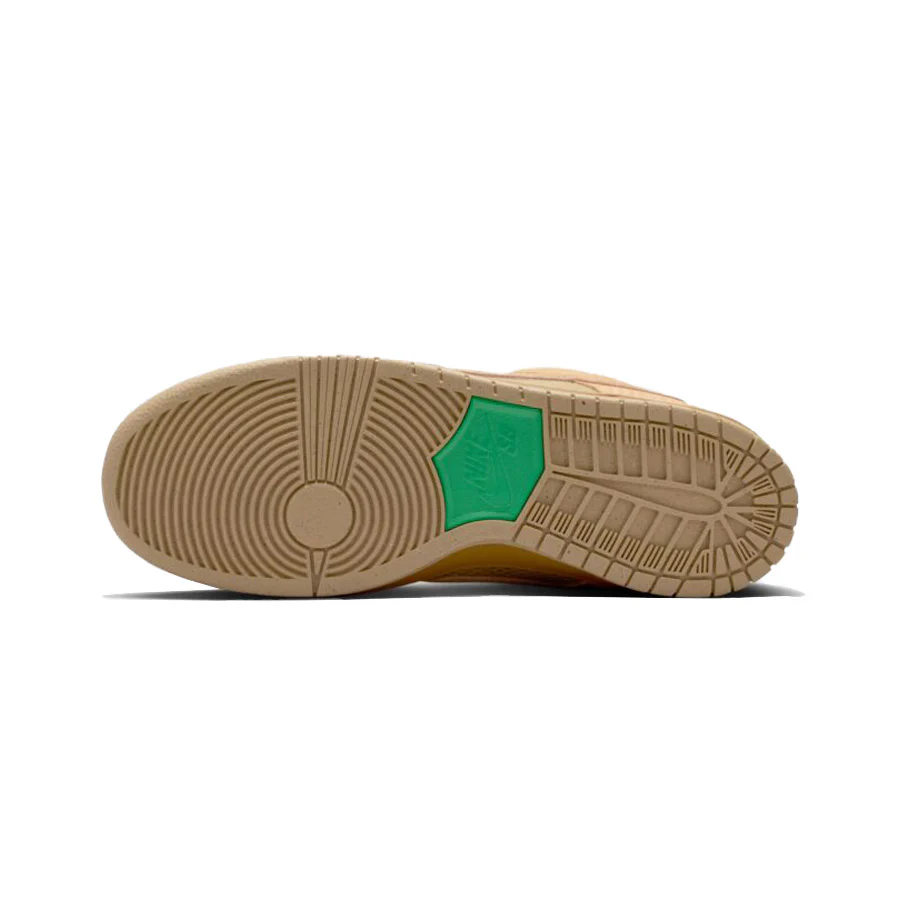 Nike SB Dunk Low Pro Shoe Canvas/Vachette Tan-Parachute Beige - Image 6