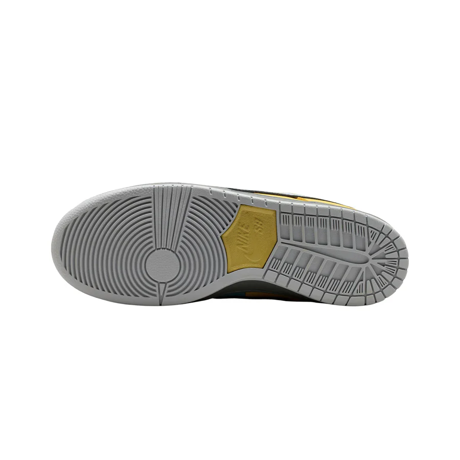 Nike SB Dunk Low Pro Shoe Lightning/Wolf Grey-Denim Turq - Image 6