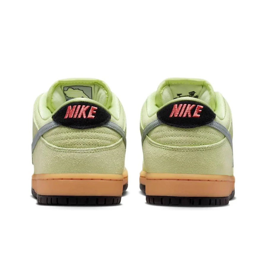 Nike SB Dunk Low "Verdugo Mountain" LT Liquid LimeE/Wolf Grey-Black - Image 5