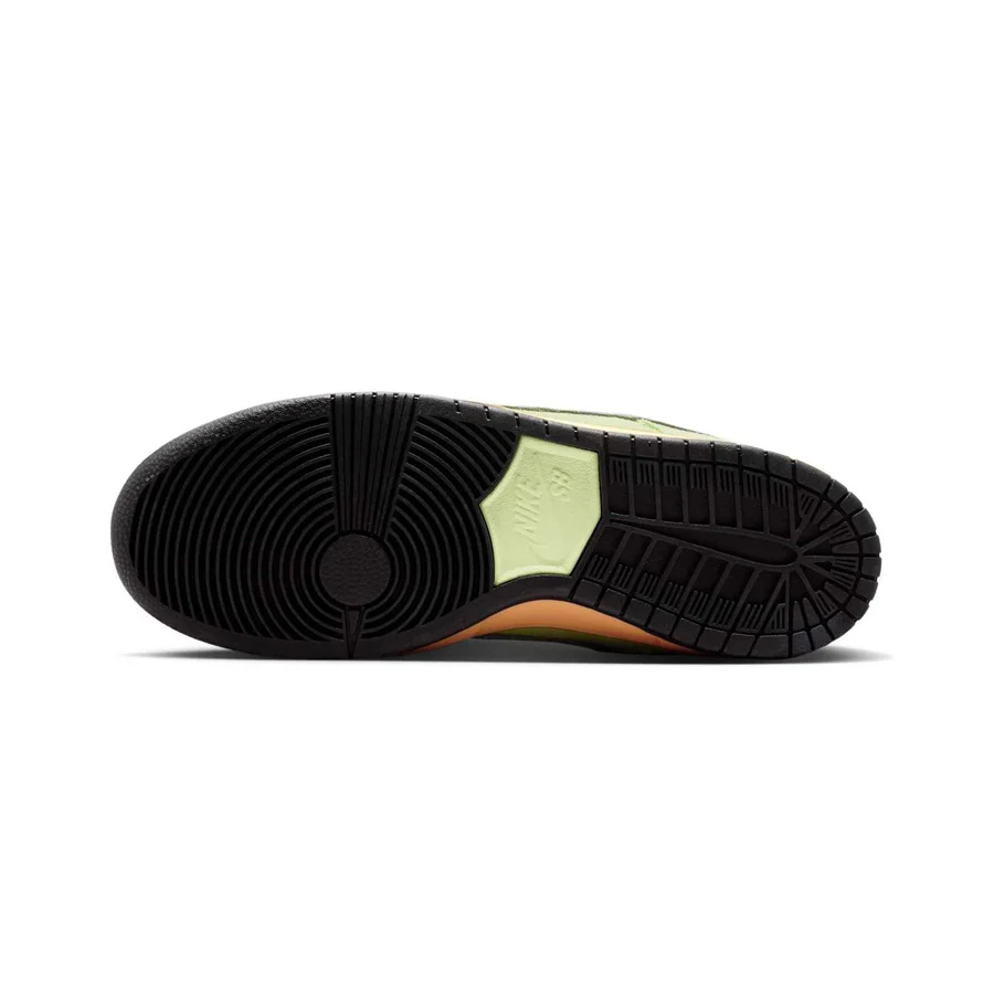 Nike SB Dunk Low "Verdugo Mountain" LT Liquid LimeE/Wolf Grey-Black - Image 6