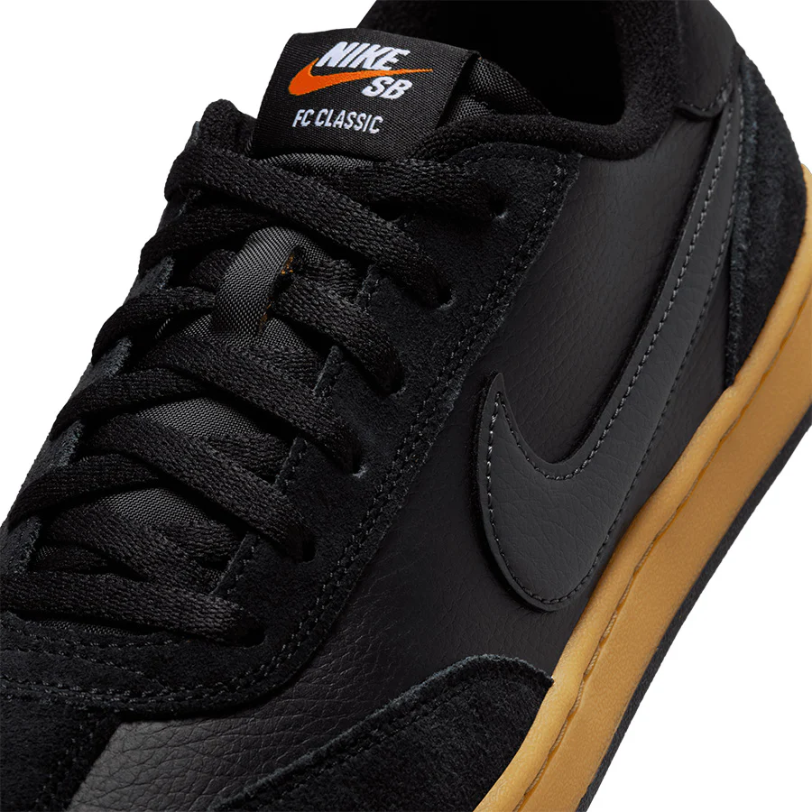 Nike SB FC Classic - Black/Anthracite-Black-Vivid Orange - Image 8