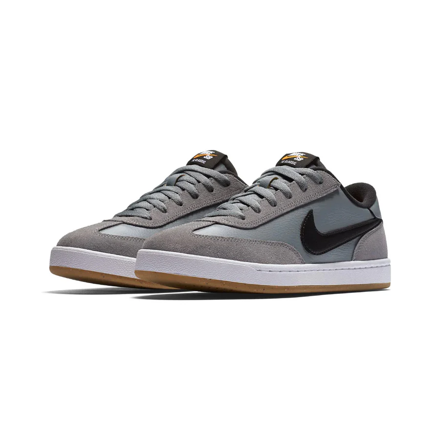 Nike SB FC Classic - Cool Grey/Black-White-Vivid Orange - Image 3