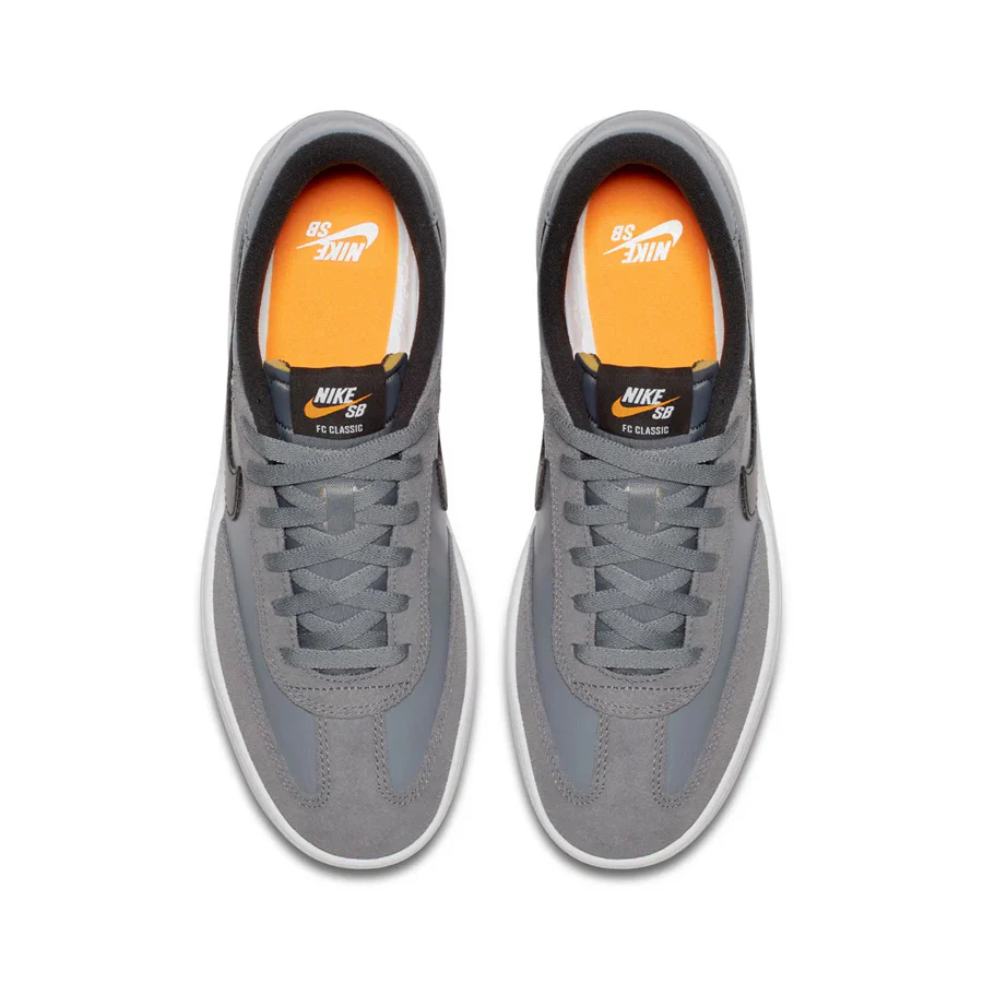 Nike SB FC Classic - Cool Grey/Black-White-Vivid Orange - Image 4