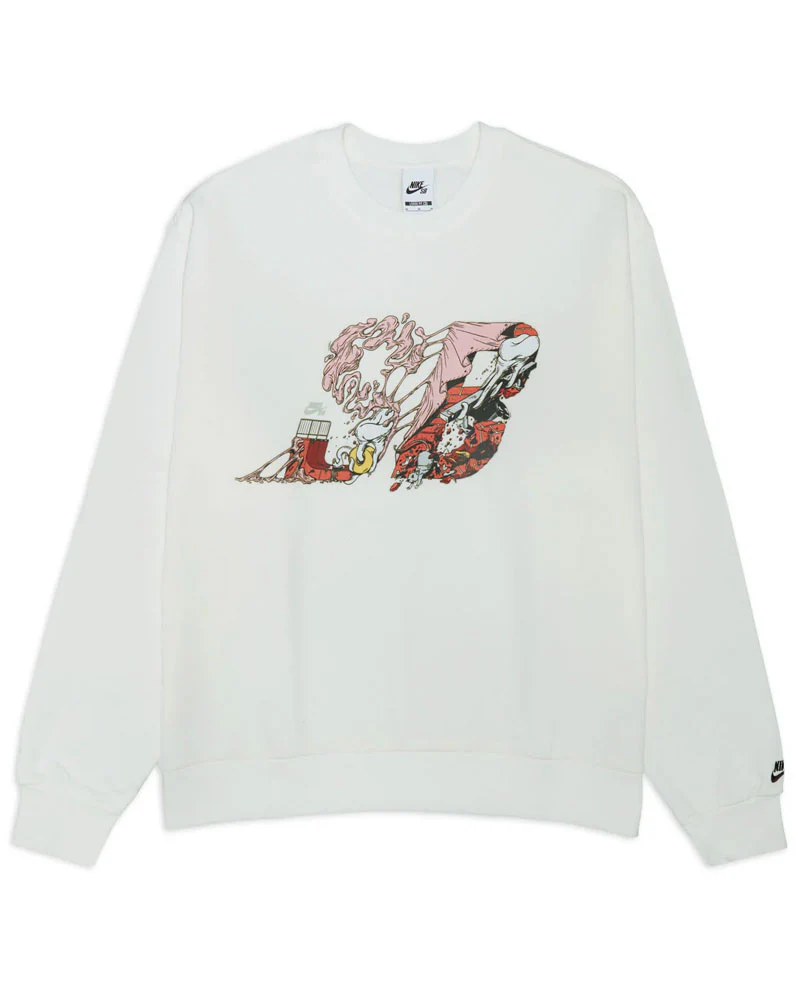 Nike SB Fleece Crewneck Sail/Black