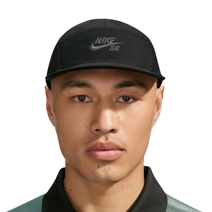Nike SB Fly Cap Black/Black/Dark Smoke Grey - Image 4